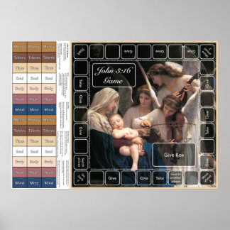John 3:16 Spiel Poster