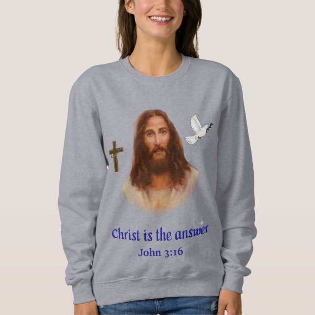 John 3:16 sweatshirt (Vorderseite)