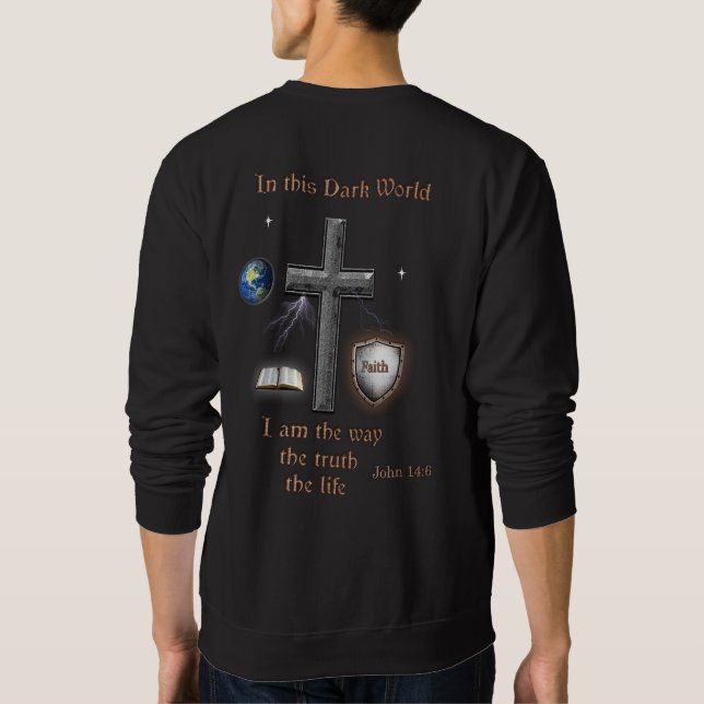John 3:16 sweatshirt (Rückseite)