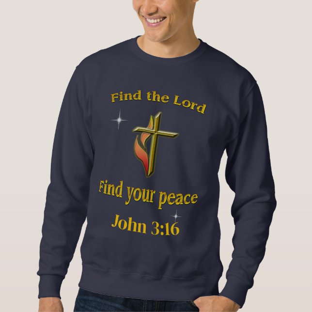 John 3:16 sweatshirt (Vorderseite)