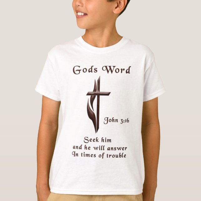 John 3:16 T-Shirt (Vorderseite)