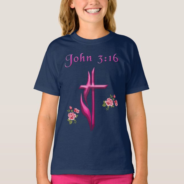 John 3:16 T-Shirt (Vorderseite)