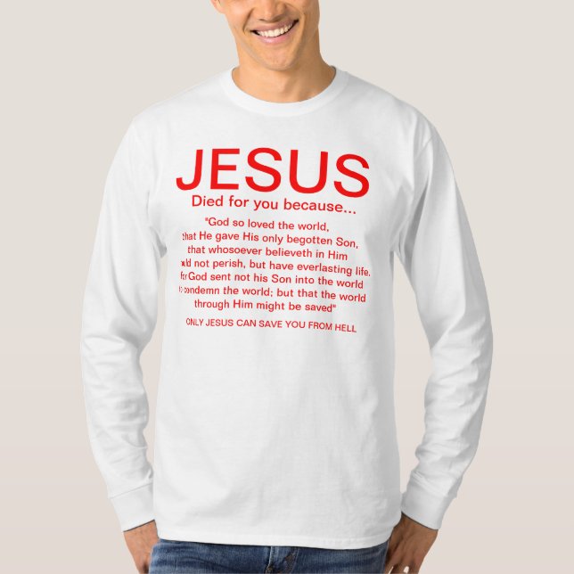 John-3:16 T-Shirt (Vorderseite)