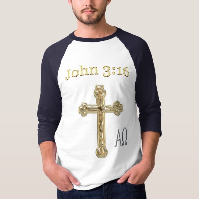 John 3:16 T-Shirt (Vorderseite)