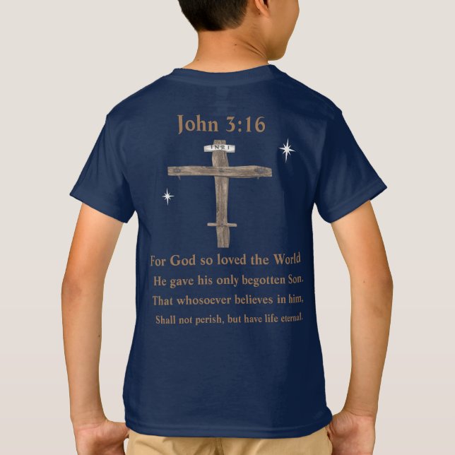 John 3:16 T-Shirt (Rückseite)