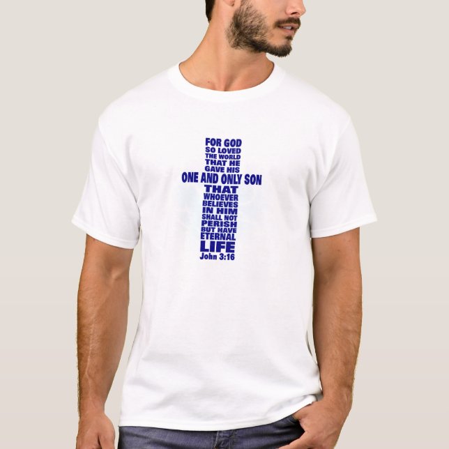 John-3:16 T-Shirt (Vorderseite)