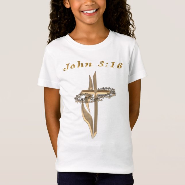 John 3:16 T-Shirt (Vorderseite)