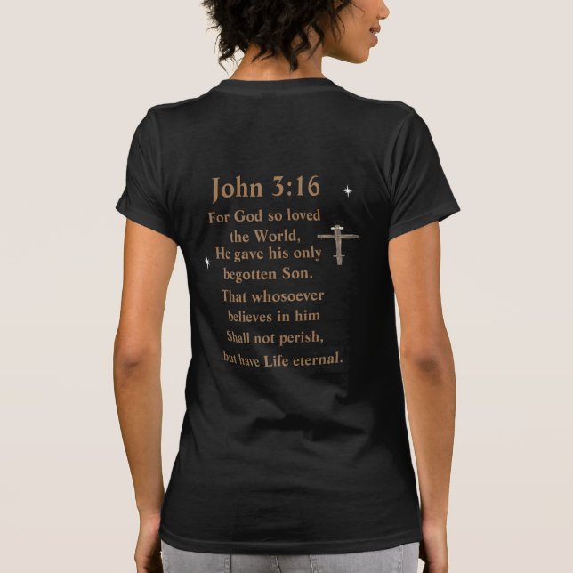 John 3:16 T-Shirt (Rückseite)