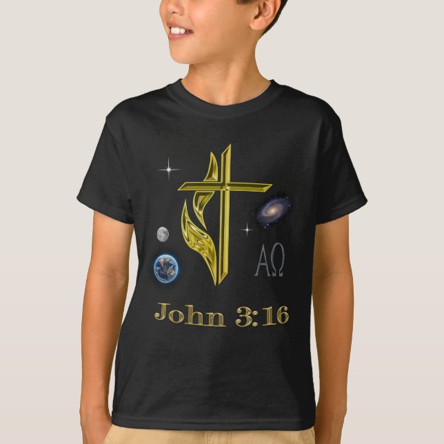 John 3:16 T-Shirt (Vorderseite)