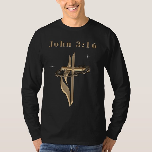 John 3:16 T-Shirt (Vorderseite)