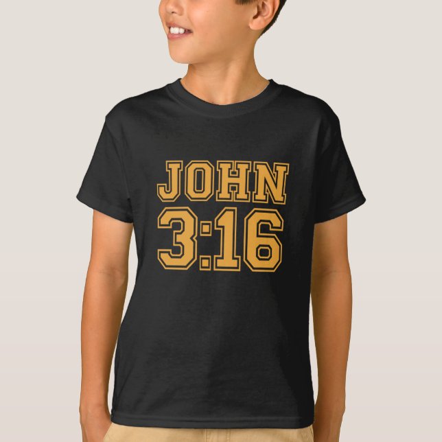 John 3: 16 T-Shirt (Vorderseite)