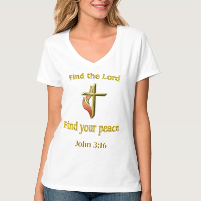 John 3:16 T-Shirt (Vorderseite)