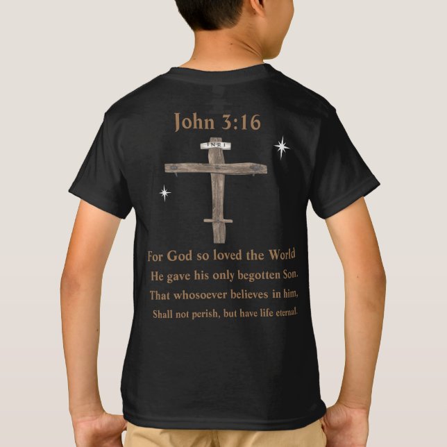 John 3:16 T-Shirt (Rückseite)
