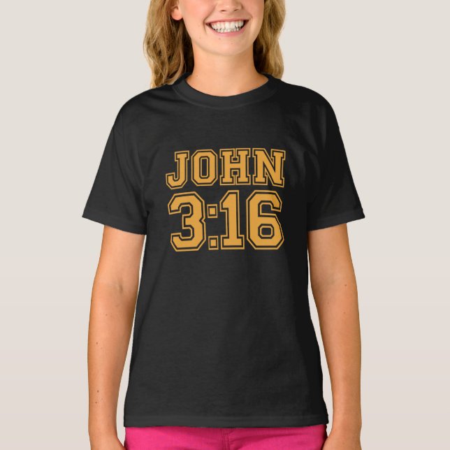John 3: 16 T - Shirt (Vorderseite)