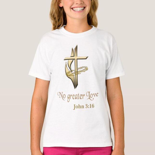 John 3:16 T - Shirt (Vorderseite)