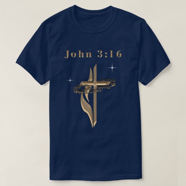 John 3:16 T-Shirt (Design vorne)
