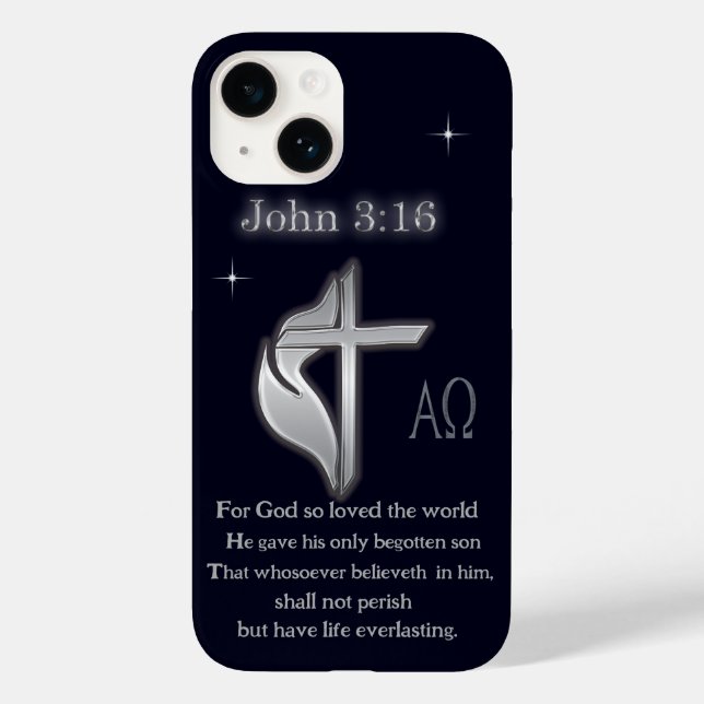John 3:16 T - Shirt Case-Mate iPhone Hülle (Rückseite)