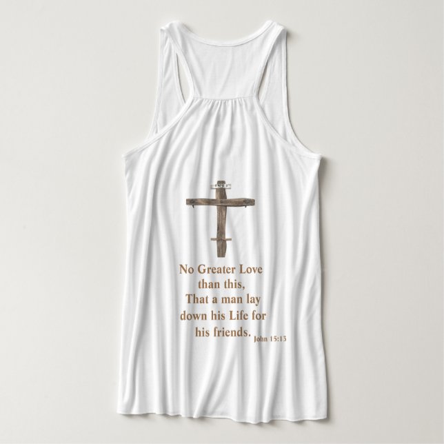 John 3:16 tank top (Design Rückseite)