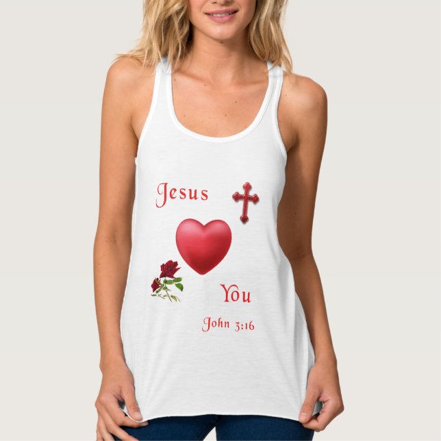 John 3:16 tank top (Vorderseite)