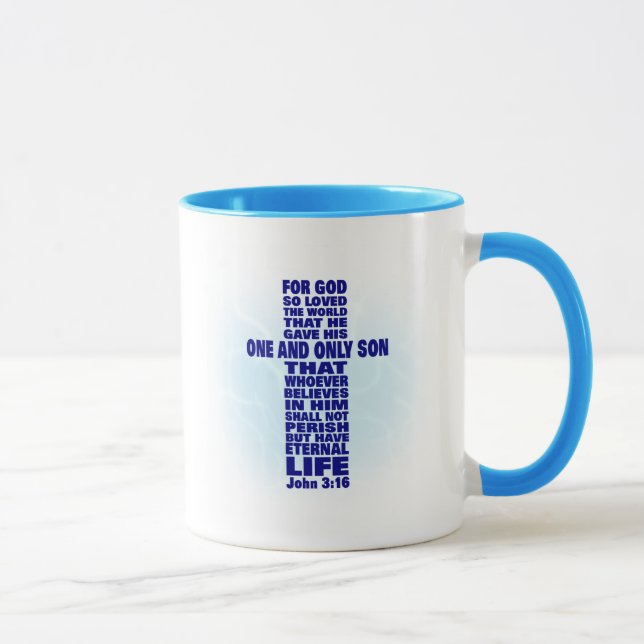 John-3:16 Tasse (Rechts)