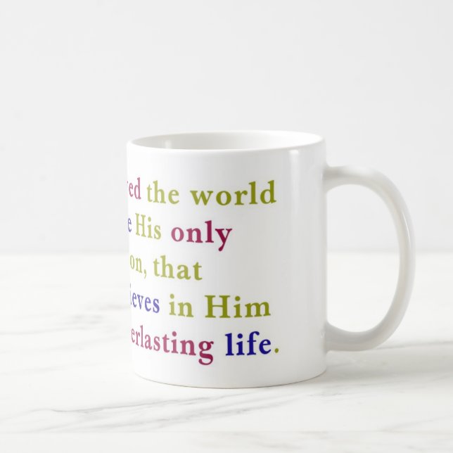 John-3:16-Tasse Tasse (Rechts)