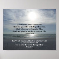 JOHN 3:16 und JOHN 3:17