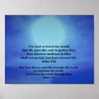 JOHN 3:16 und JOHN 3:17