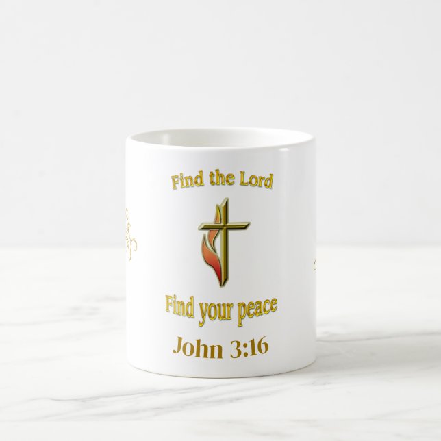 John 3:16 verwandlungstasse (Mittel)
