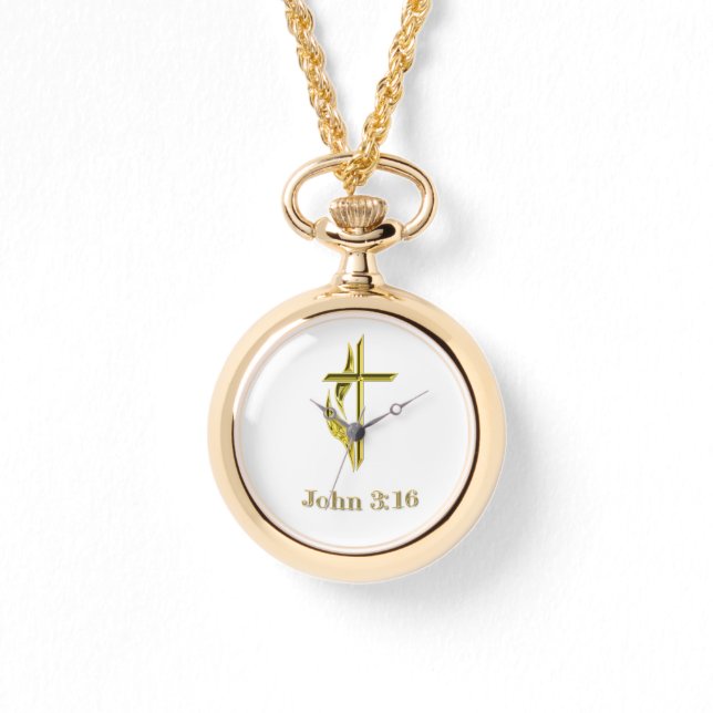 John 3:16 Watches Armbanduhr (Vorderseite)