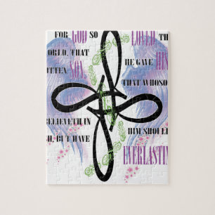 John-3:16tätowierungsentwurf Puzzle