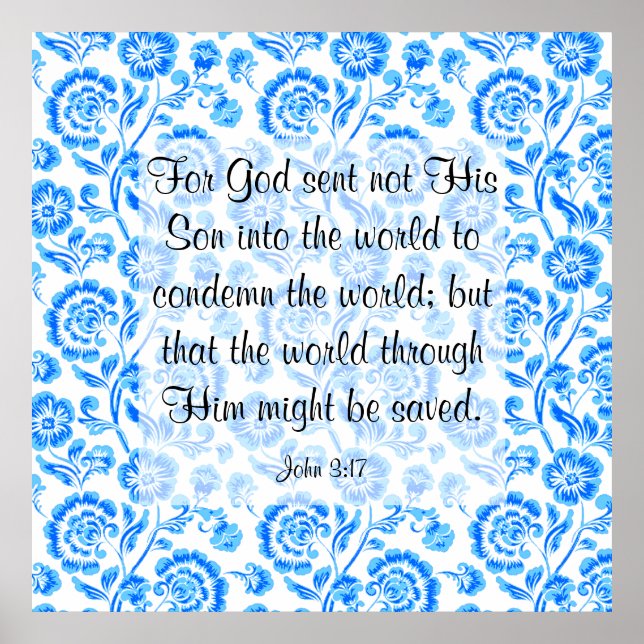 John 3:17 Poster (Vorne)