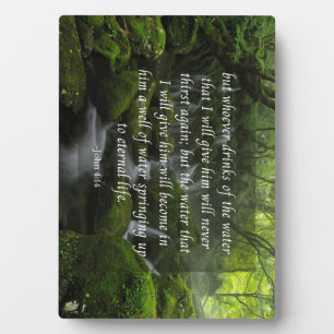 John 4:14 fotoplatte