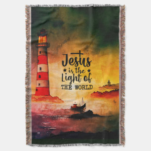 John 8 Jesus ist das Licht des Weltlighthouse Decke