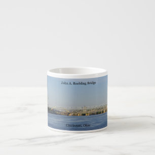 John A Roebling Bridge Espresso Tasse