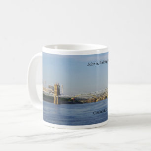 John A Roebling Bridge Tasse