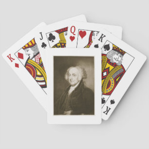 John Adams, 2. Präsident der Vereinigten Staaten v Spielkarten