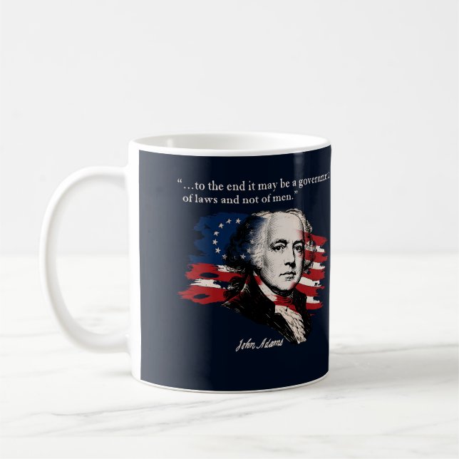 John Adams Kaffeetasse (Links)