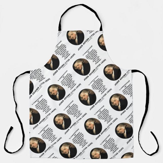 John Adams Liberty einmal verloren ist für immer Z Schürze (Vorderseite)