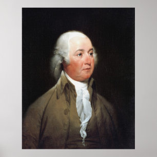 JOHN ADAMS Portrait von John Trumbull Print Poster