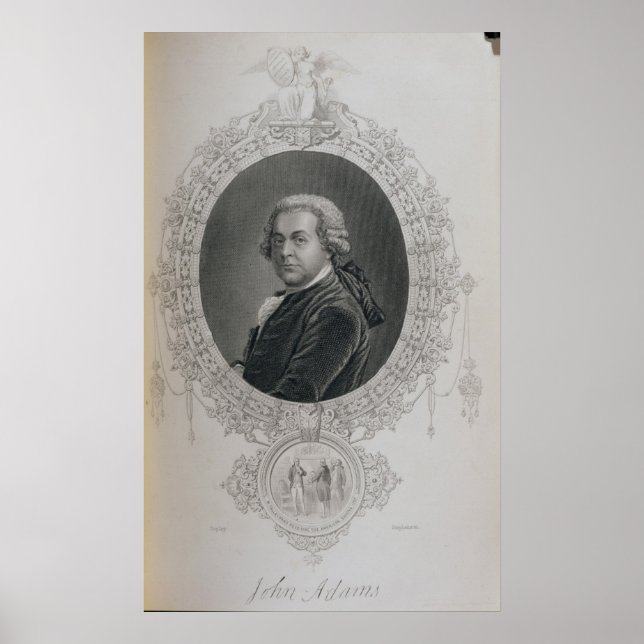 John Adams Poster (Vorne)