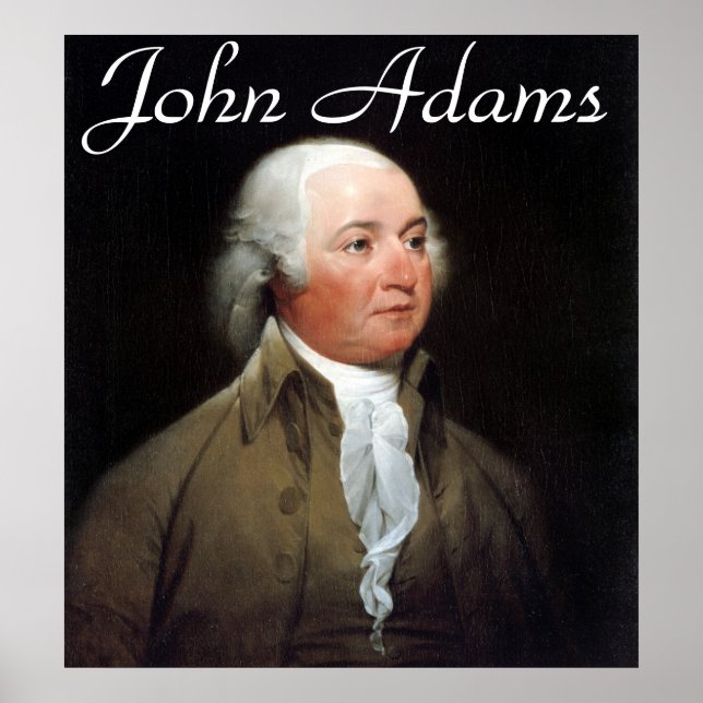 John Adams Poster (Vorne)