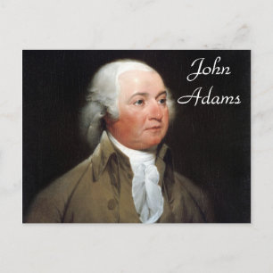 John Adams Postkarte