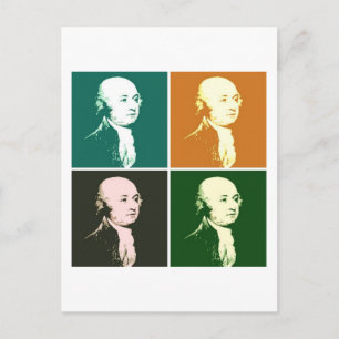 John Adams Postkarte