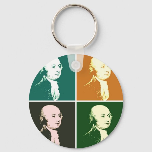 John Adams Schlüsselanhänger (Vorderseite)