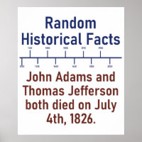 John Adams und Thomas Jefferson - History Fact