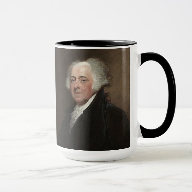 John Adams Zitat Tasse (Rechts)