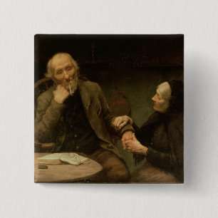 John Anderson, mein Jo, 1894 (Öl auf Leinwand) Button