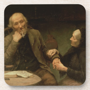 John Anderson, mein Jo, 1894 (Öl auf Leinwand) Getränkeuntersetzer