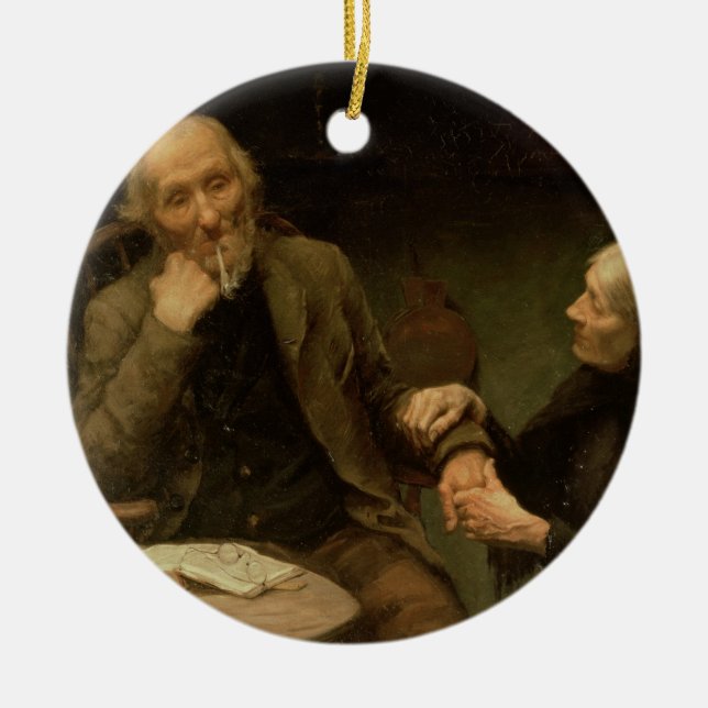 John Anderson, mein Jo, 1894 (Öl auf Leinwand) Keramik Ornament (Vorne)