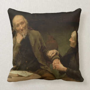 John Anderson, mein Jo, 1894 (Öl auf Leinwand) Kissen